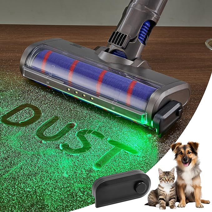 Rechargeable Vacuum Cleaner Dust Detection Light